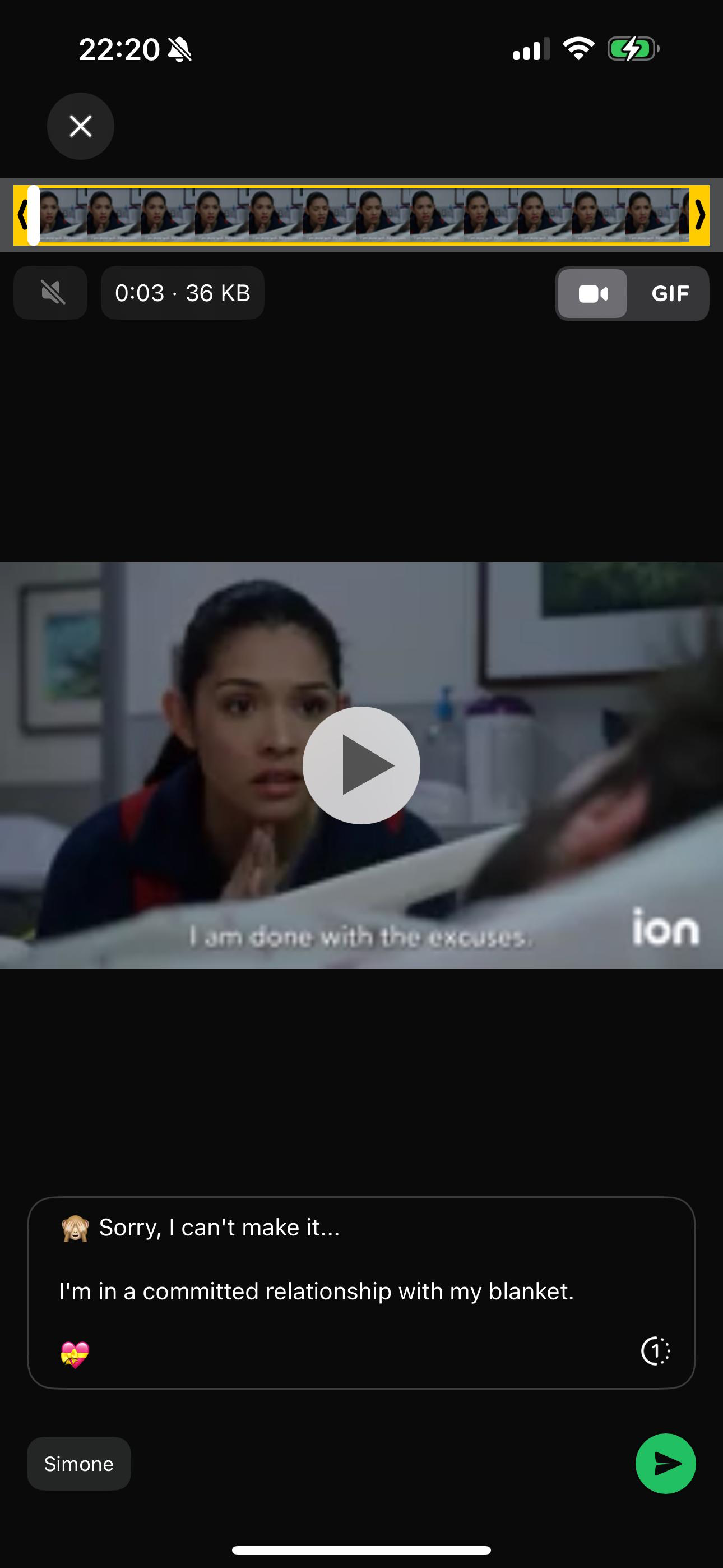 You are cancelled screenshot 3