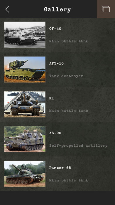 Guess the Modern Tank Screenshot