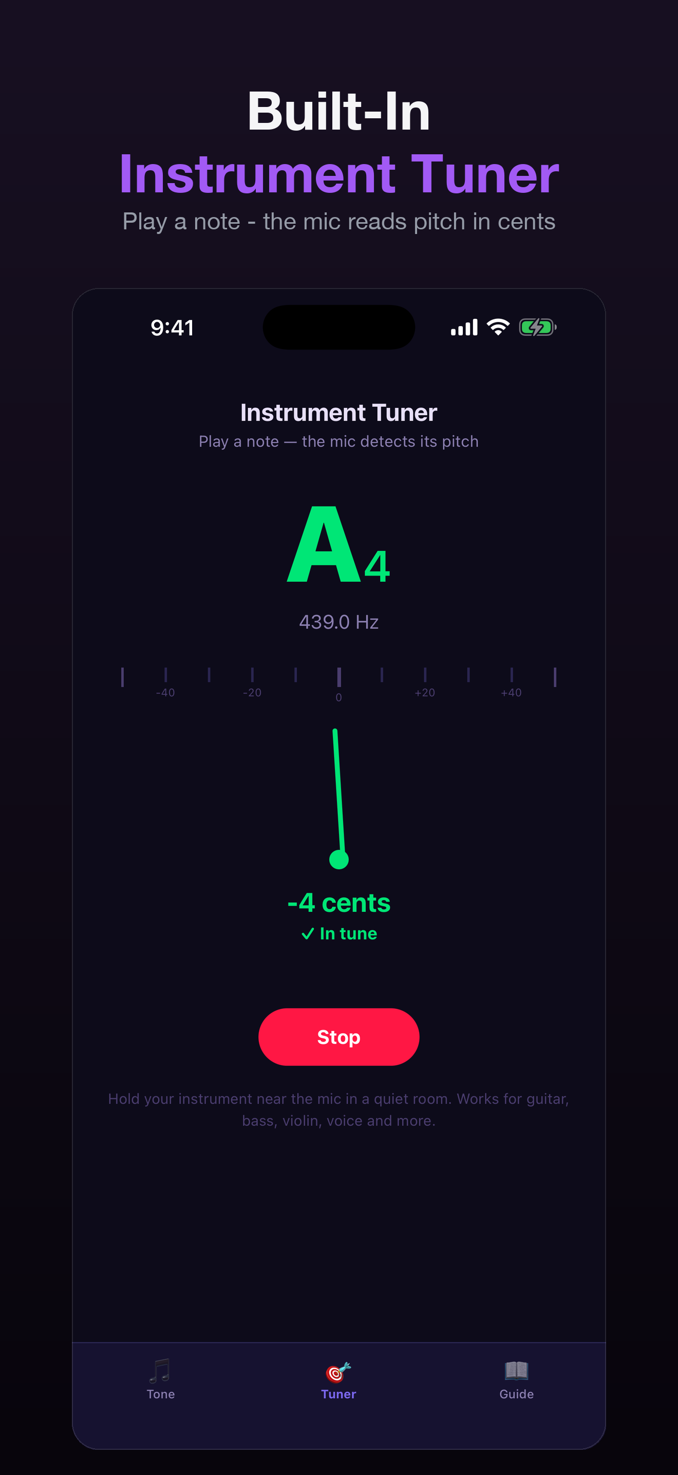 Tone Generator+ Freq screenshot 2