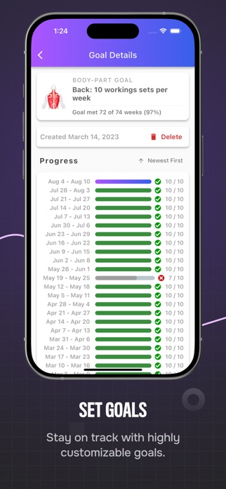 Bench Gym Log: Workout Tracker Screenshot 4 of 8
