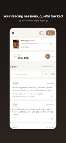 Keeps - 读书记录 · 读书笔记 screenshot