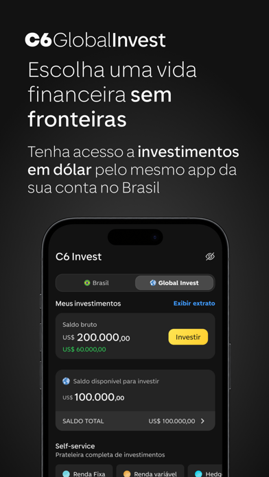 Screenshot #3 pour C6 Bank: Cartão, conta e mais!