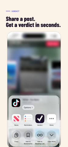 Verdict: Fact Check iPhone screenshot 3