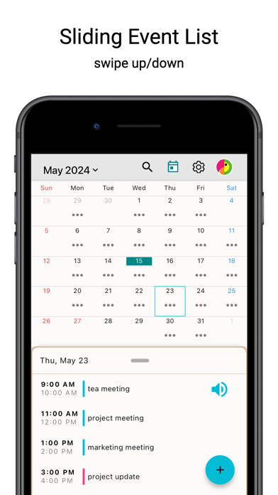 Screenshot #3 pour TCWP - Talking Calendar
