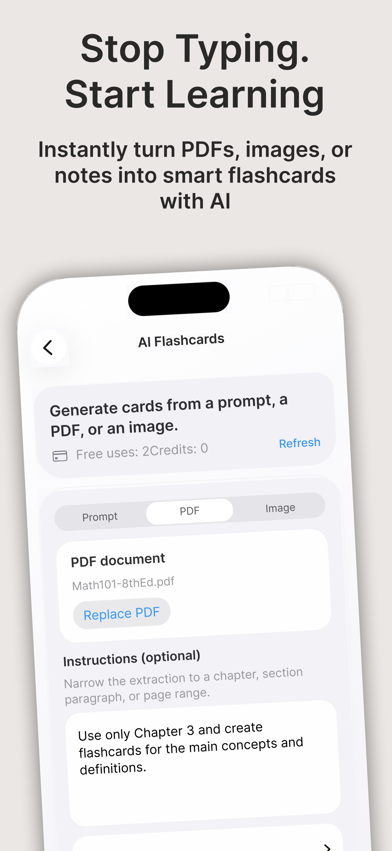 Plain Flashcards: AI & Study