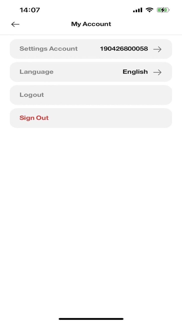 iPhone screenshot
