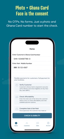 Merchant Check - myCreditScore iPhone screenshot