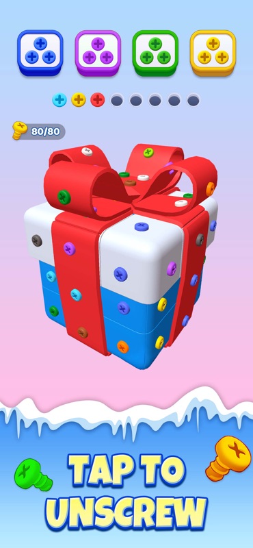 Unscrew Frenzy 3D screenshot 2