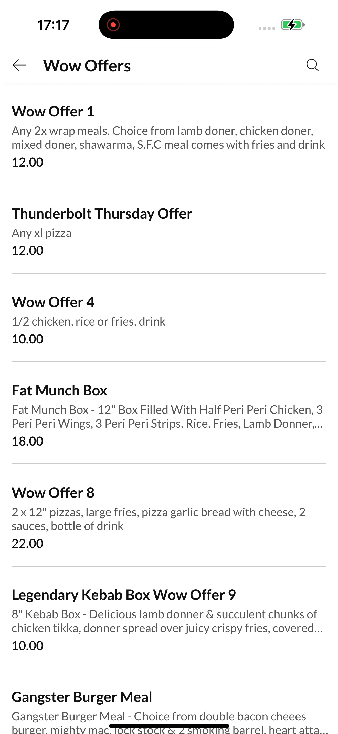 Kings Kebab & Pizza screenshot 3