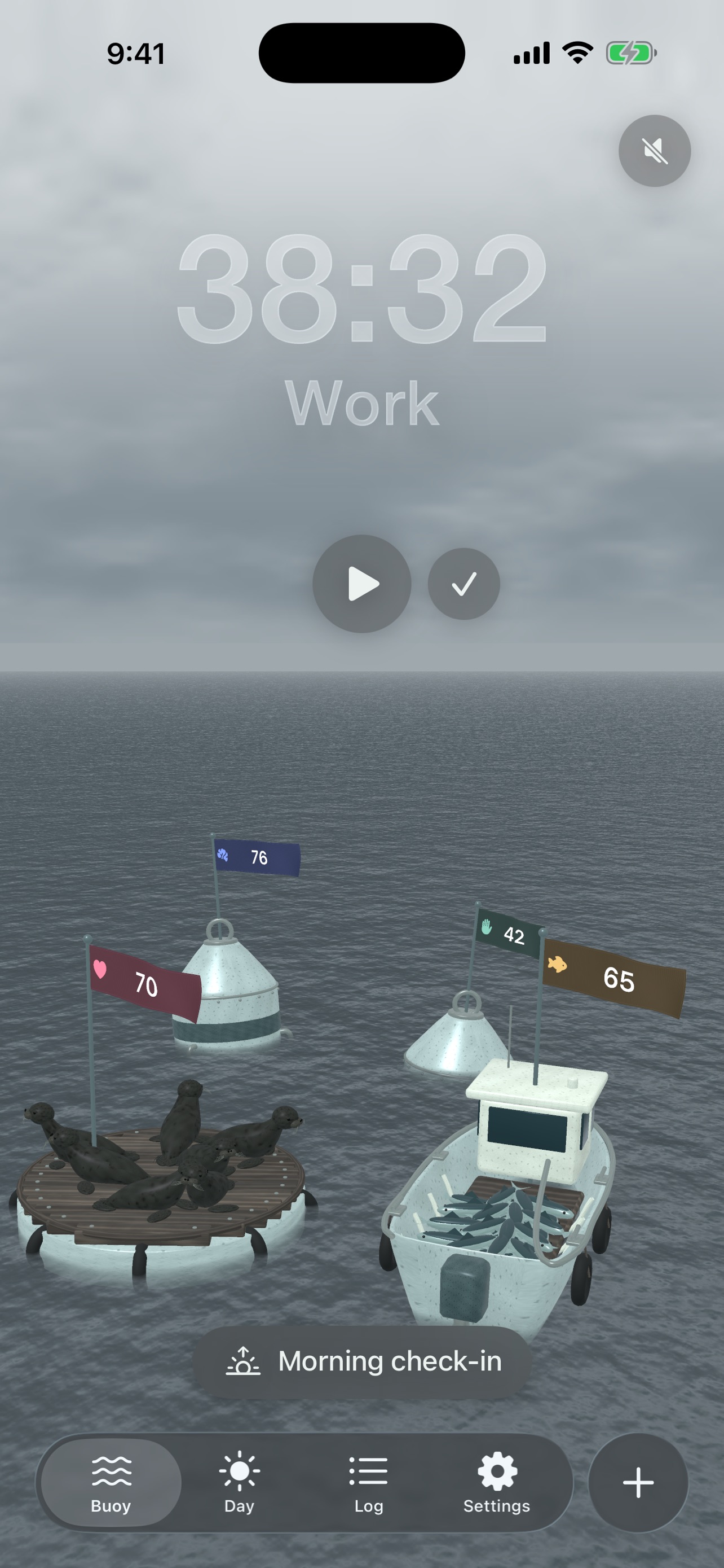 Screenshot 2 of Buoy: Energy Time Tracker