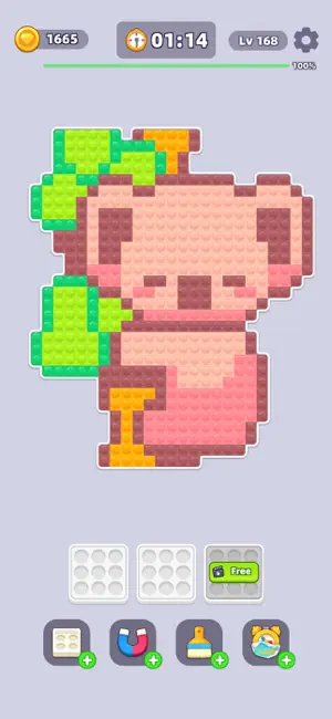Jewel Color Sort: Pixel Puzzle iPhone screenshot 5