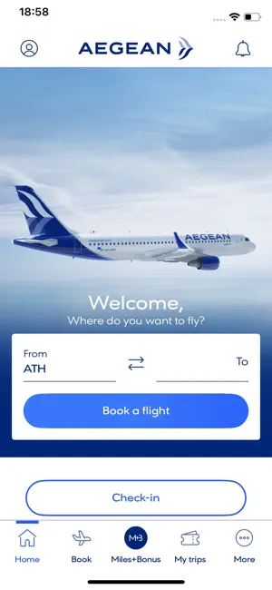 Aegean Airlines screenshot 1