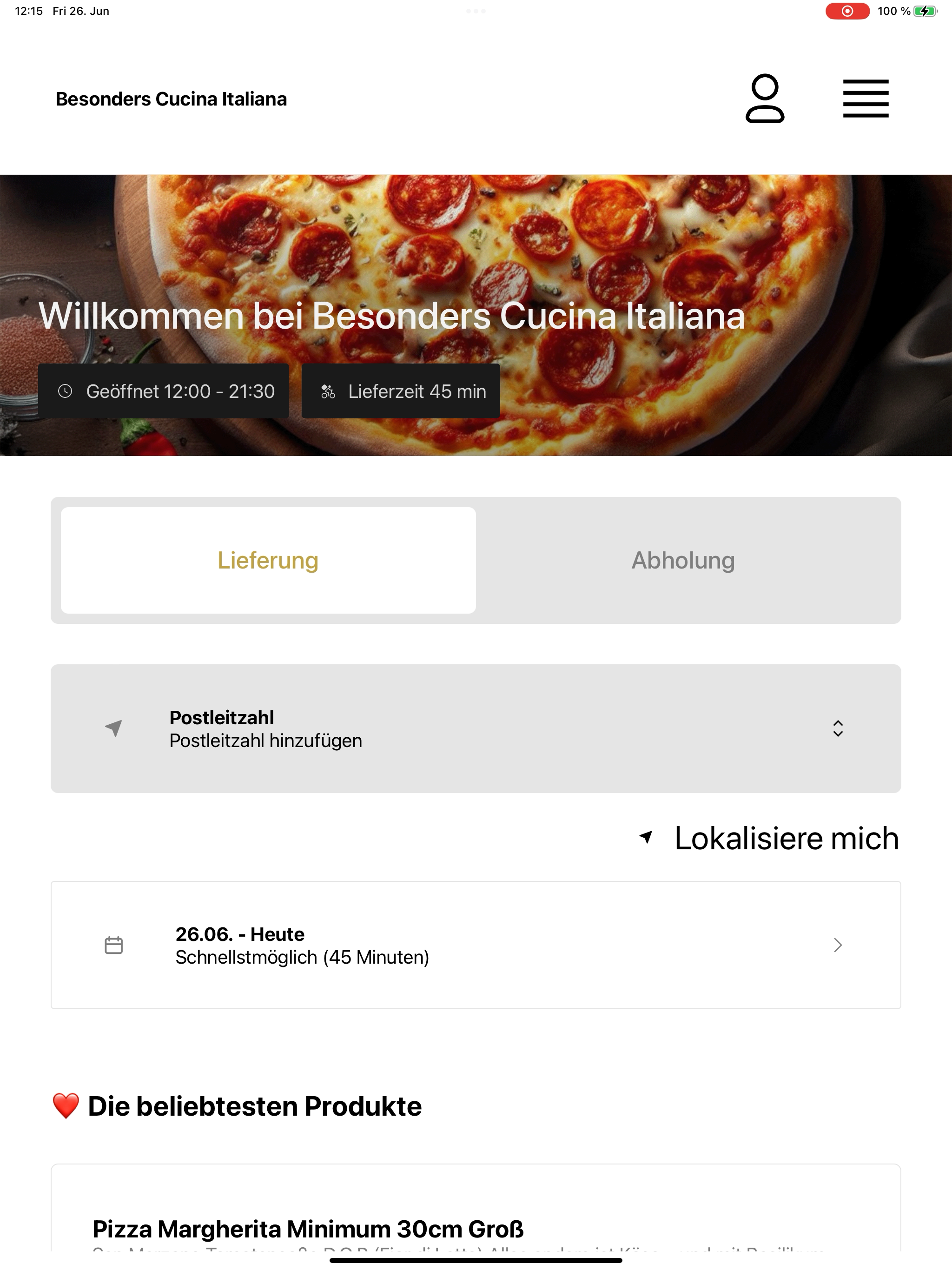 Besonders Cucina Italiana screenshot 9