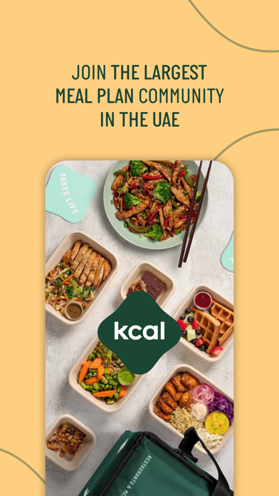 Kcal Meal Plans Screenshot