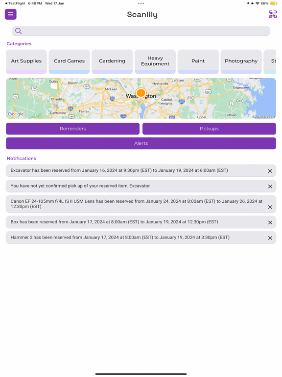 Scanlily: Organize with AI iPad screenshot 1 - Business app