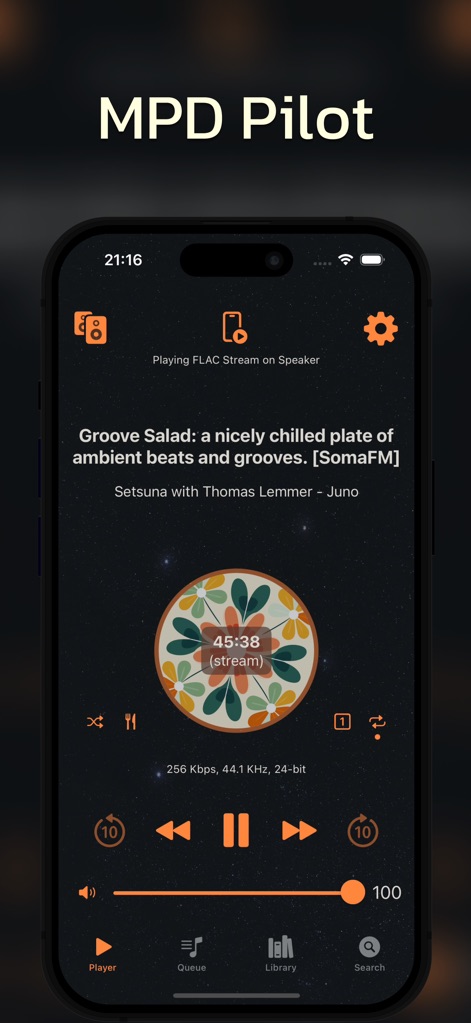 MPD Pilot - Music App | MWM