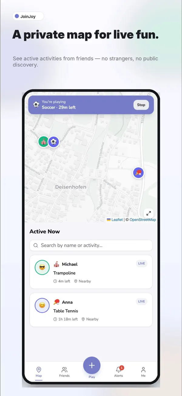 Screenshot #1 pour JoinJoy