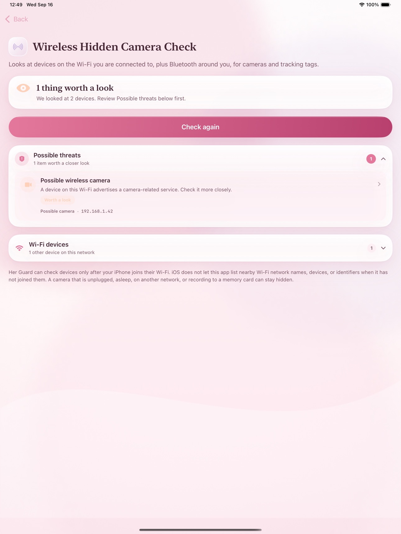 Screenshot 6 of HerGuard - Glasses Privacy