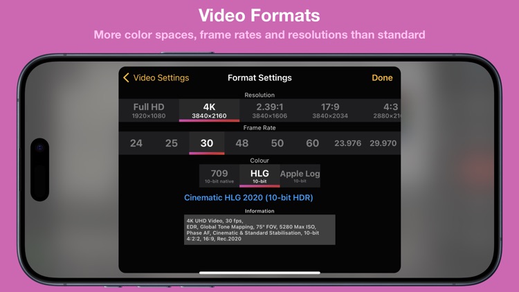 Cinema P3 Pro Camera screenshot-6