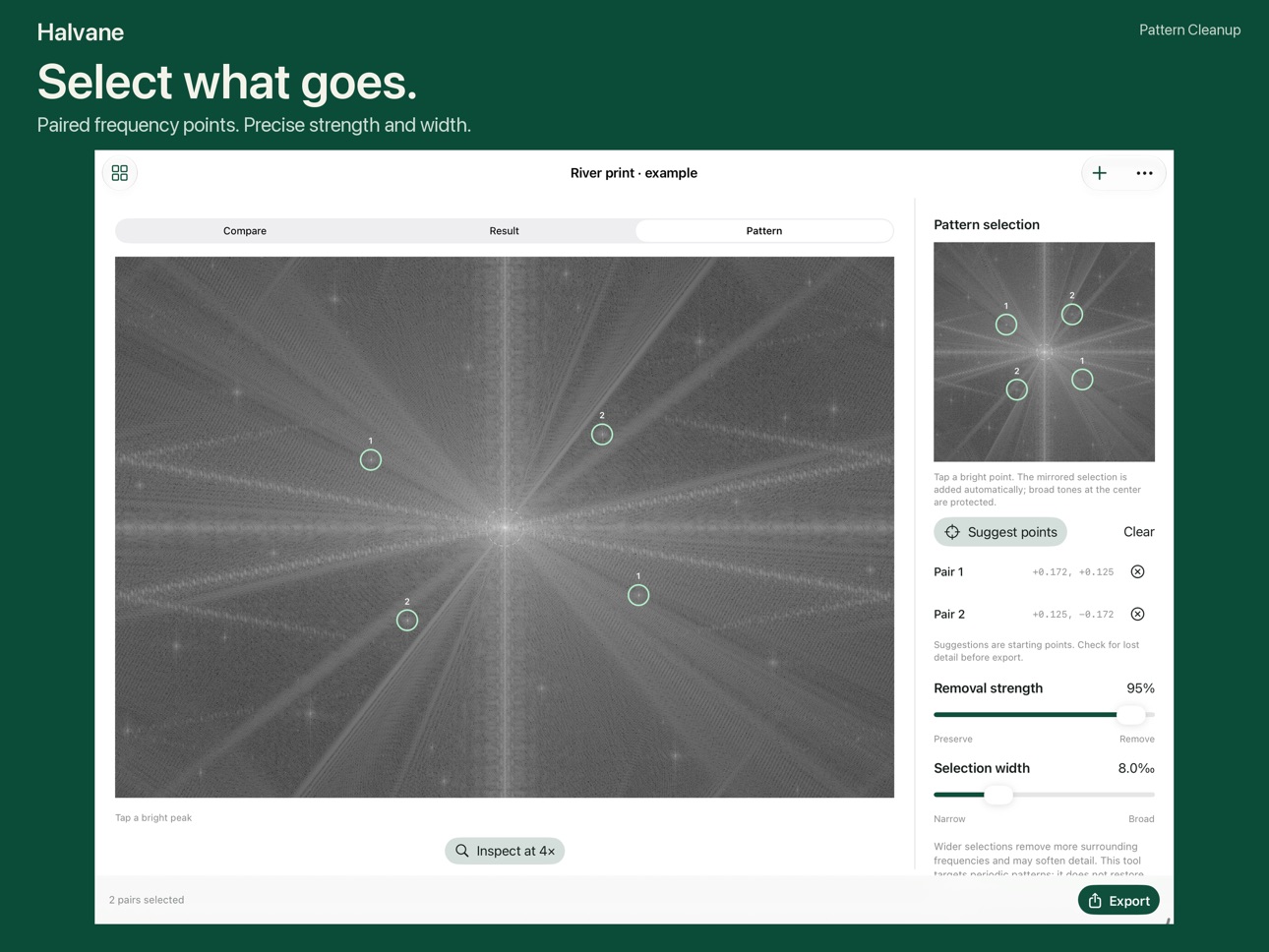Screenshot 7 of Halvane Pattern Cleanup