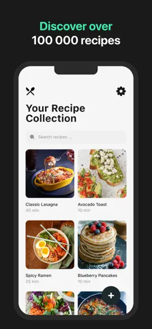 AI recipe generator. screenshot 2