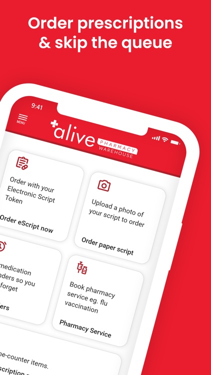Alive Pharmacy Warehouse App