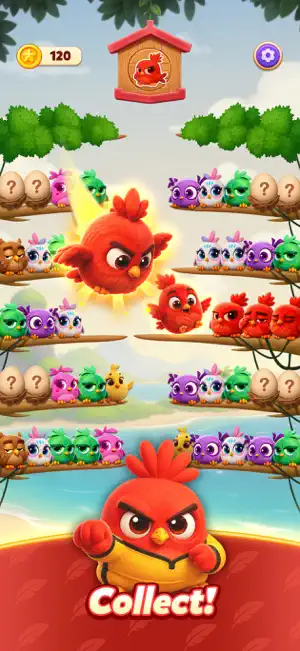 Chirpy Sort: Bird Color Puzzle screenshot 2