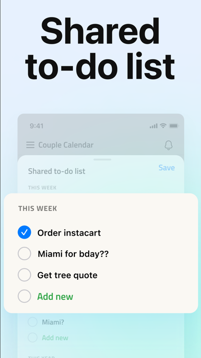 Together: Couples Calendar Screenshot