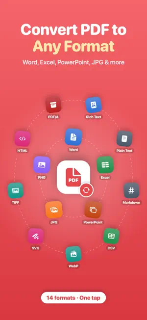 PDF Converter: Word & Excel screenshot 1