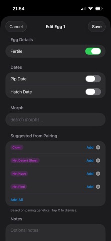 Monty: Ball Python Manager screenshot