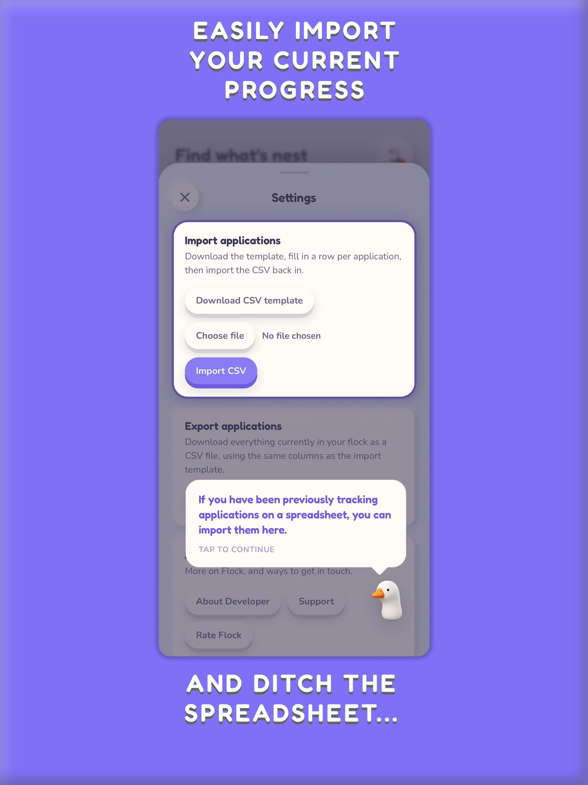 Flock - Application Tracker screenshot 6
