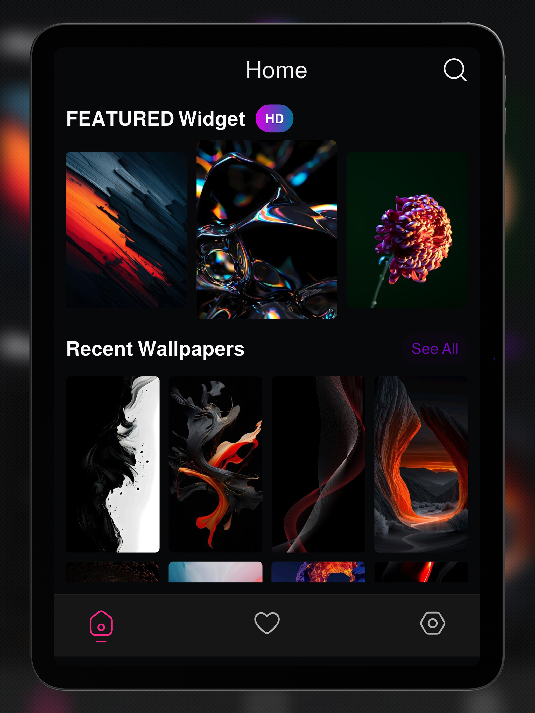 Amoled Wallpapers 4K - HD screenshot 7