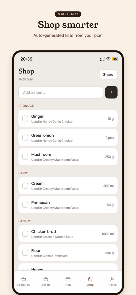 Fridge Recipes & Plan - Spud screenshot 6