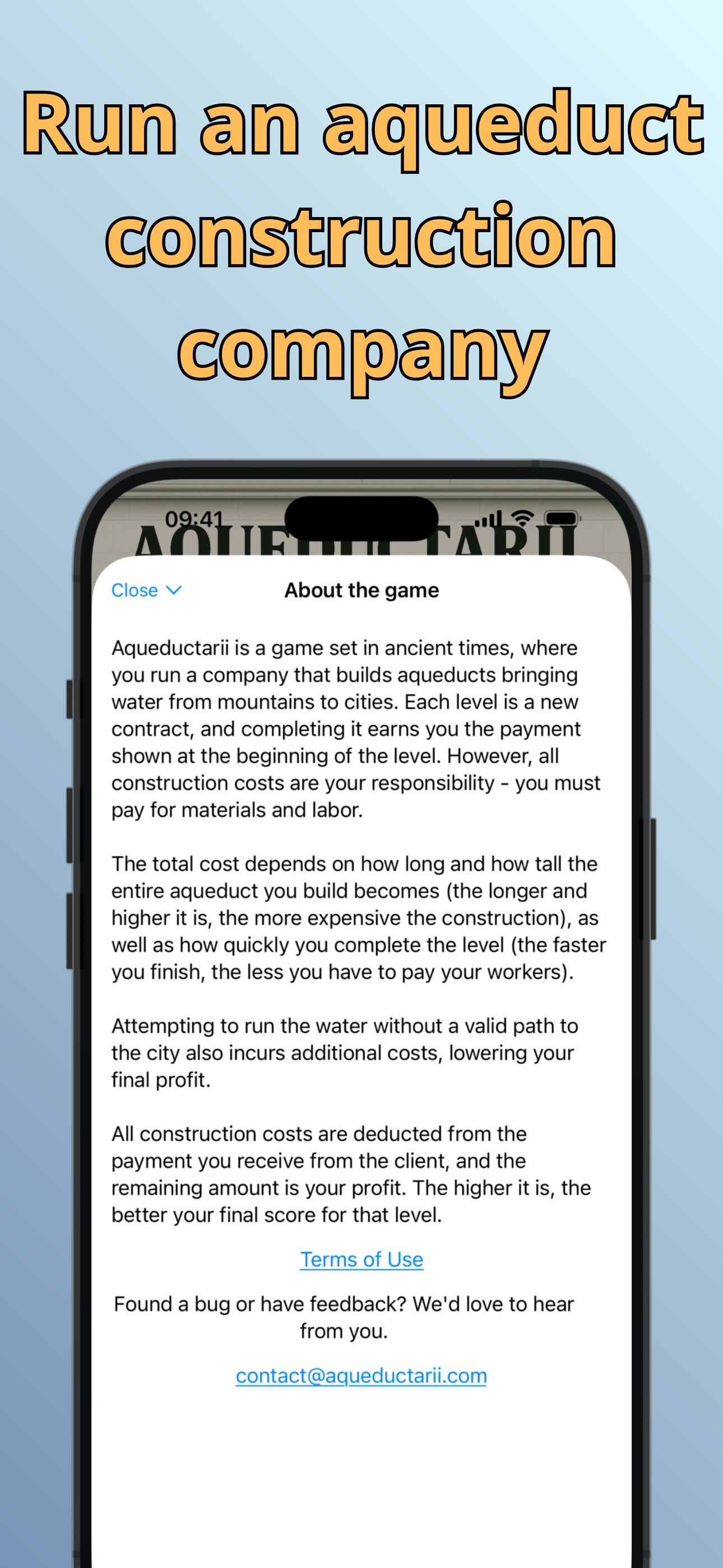 Aqueductarii: Build Aqueducts screenshot 6