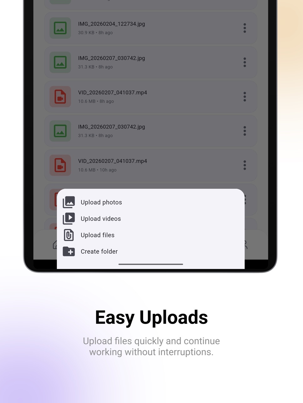 iPad screenshot