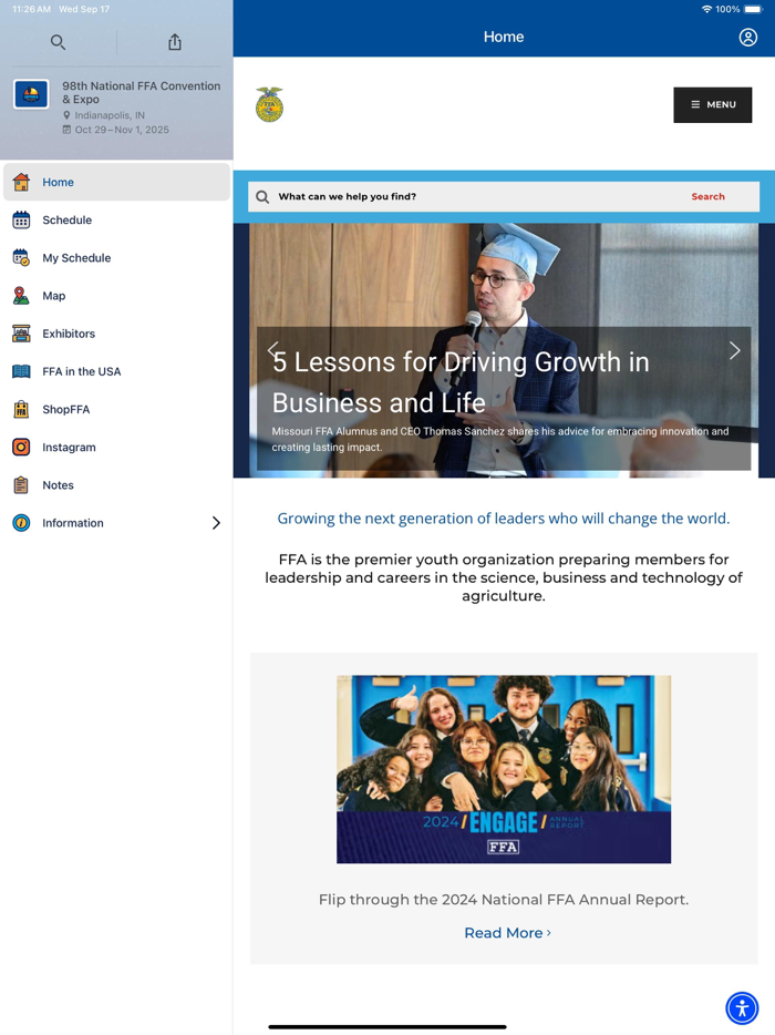 National FFA Convention  Expo