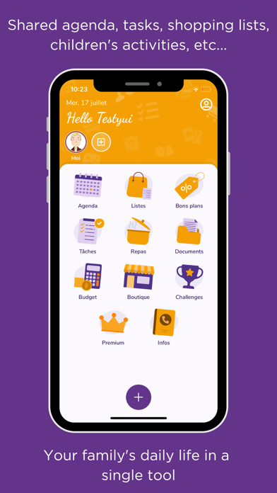 Myfamiliz, family diary Screenshot