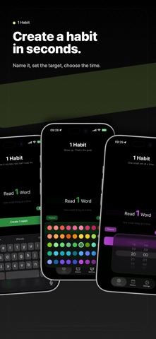 1 Habit - Start Small Screenshot 2 of 5