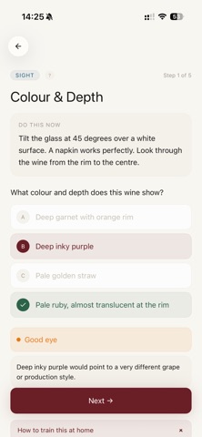 SomeWine: Wine Label Scanner iPhone screenshot