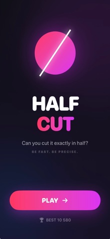 HalfCut - Perfect 50/50 Screenshot 1 of 4