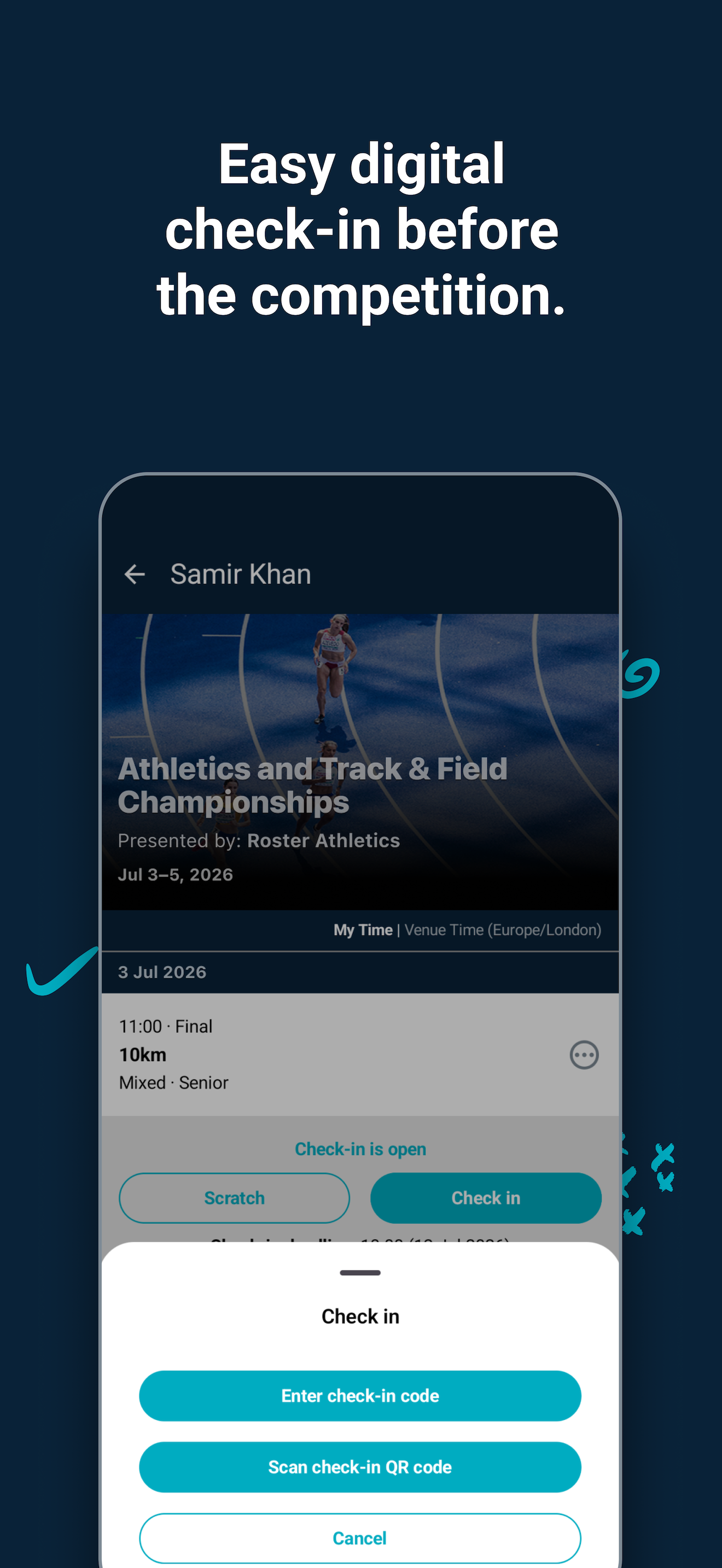 Roster Athletics & Road Races screenshot 7