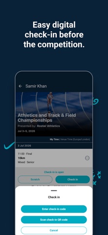 Roster Athletics & Road Races screenshot