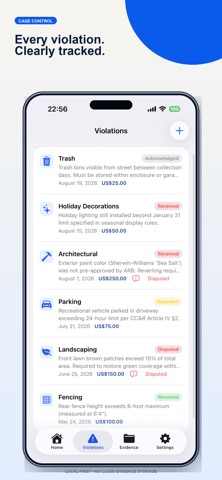 App screenshot