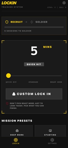 LockIn Focus Timer Screenshot 1 of 6