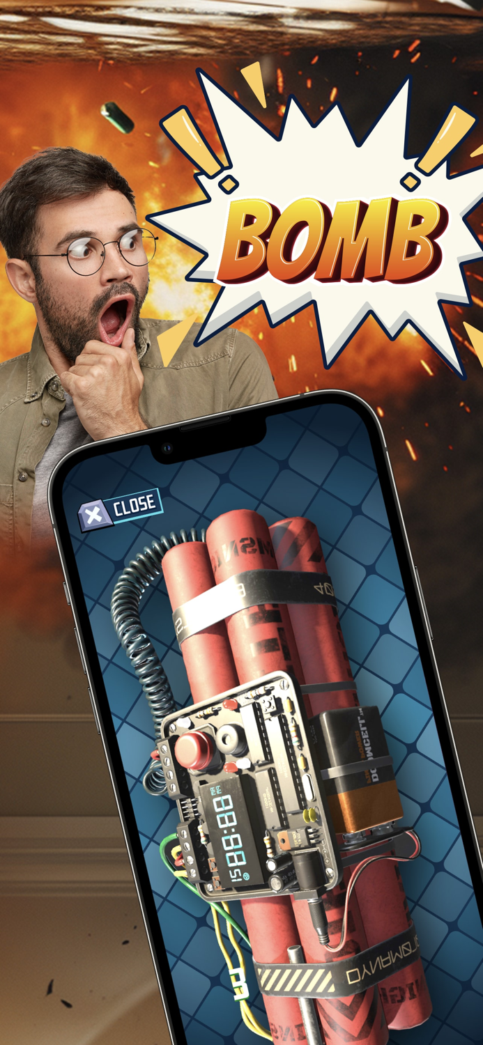 Time Bomb Prank Gun Simulator