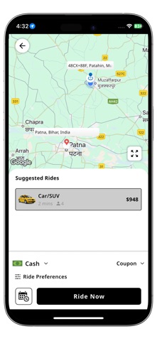 MottTaxi screenshot
