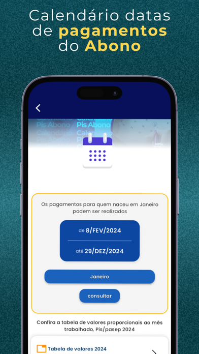 Abono Salarial 2026 | PIS iPhone screenshot 5 - Utilities app