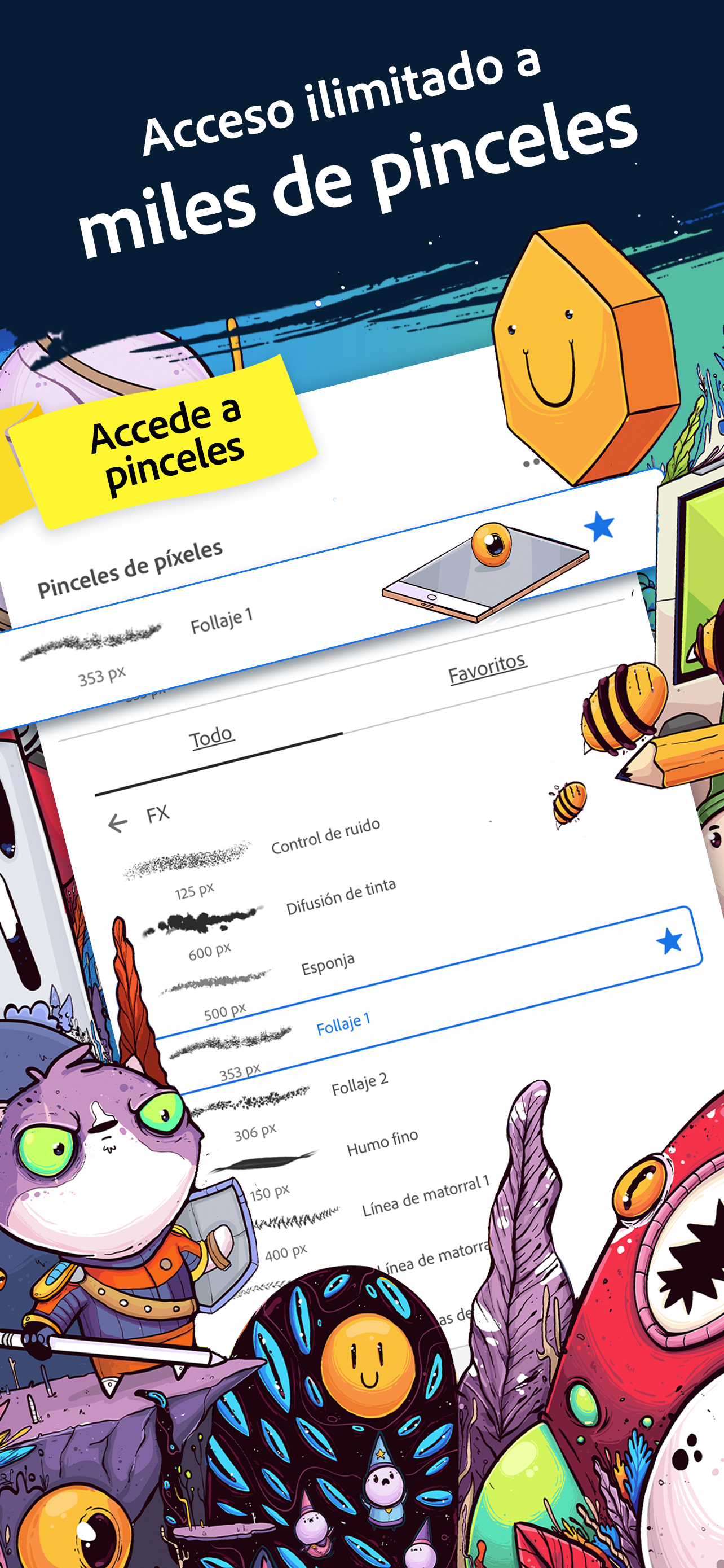 Adobe Fresco: Dibujar y Pintar