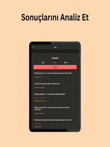 StudyDuck - AI Quiz & Study iPad screenshot
