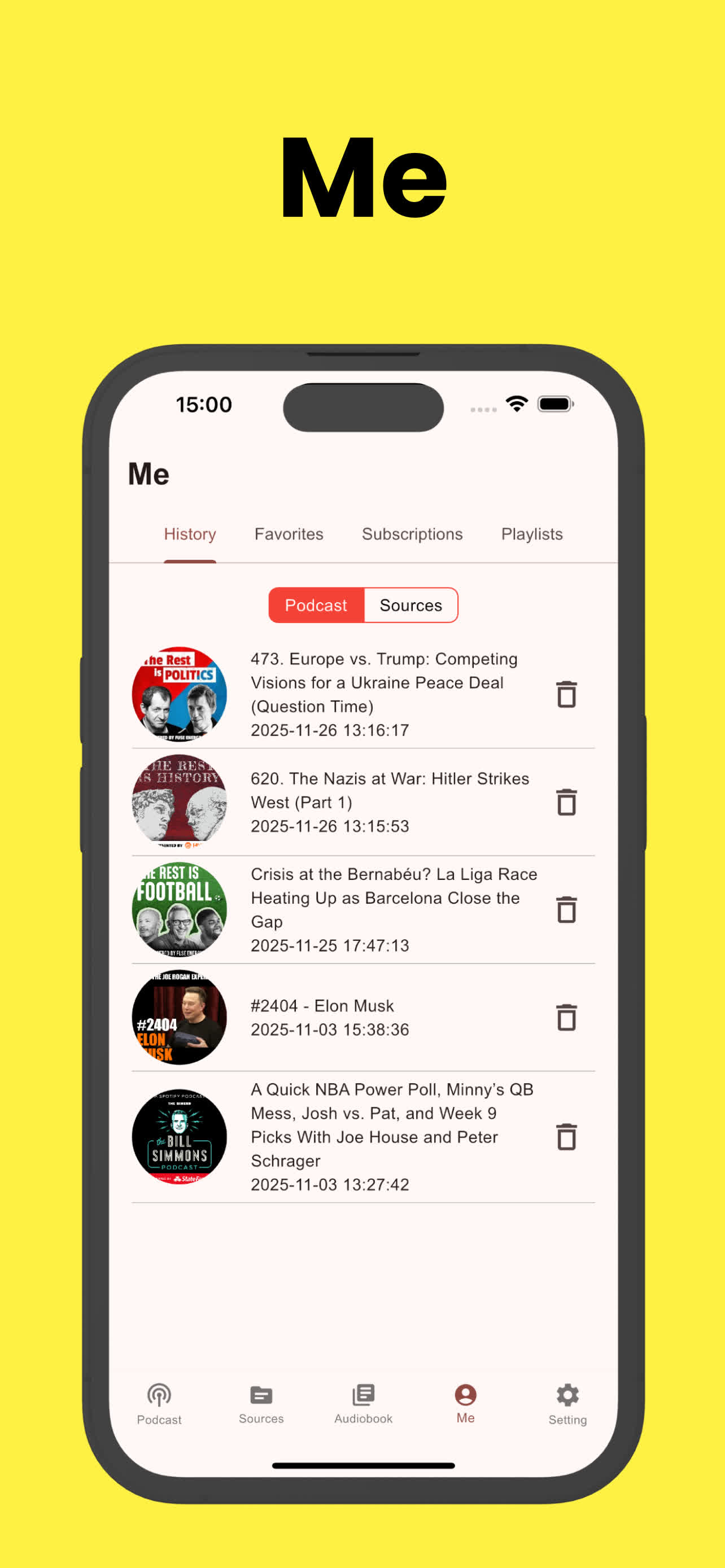 Listenix-Podcasts & AI Reader screenshot 7
